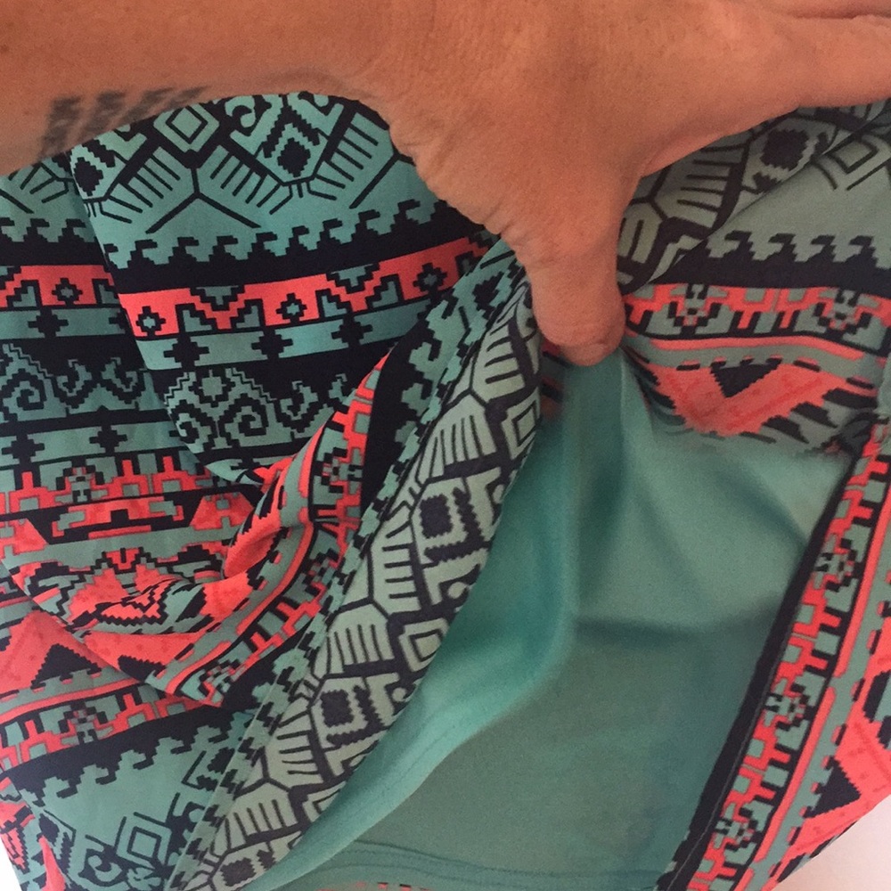 Fun comfortable dress. Multi colored - Picture 5 of 5